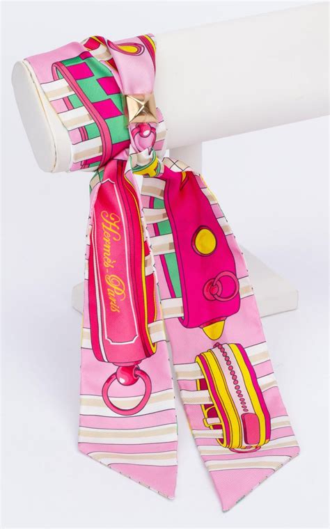 hermes ribbon price|hermes twilly on bag.